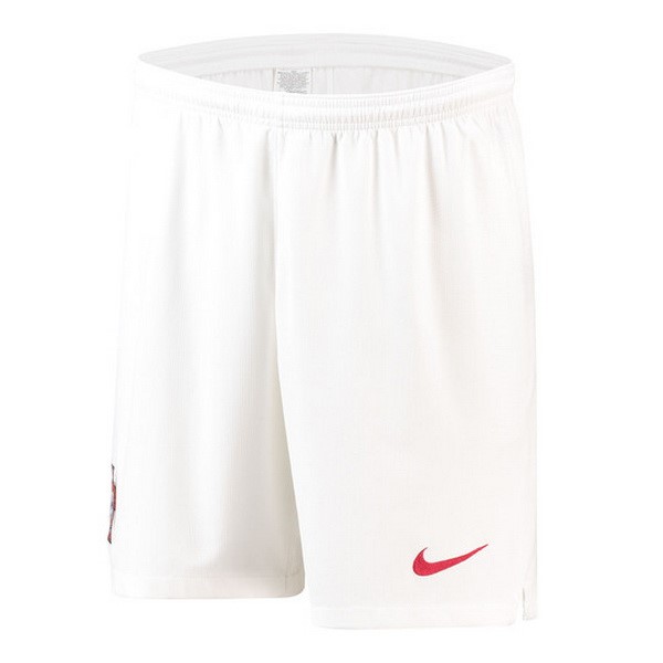 Pantalones Portugal Segunda 2018 Blanco
